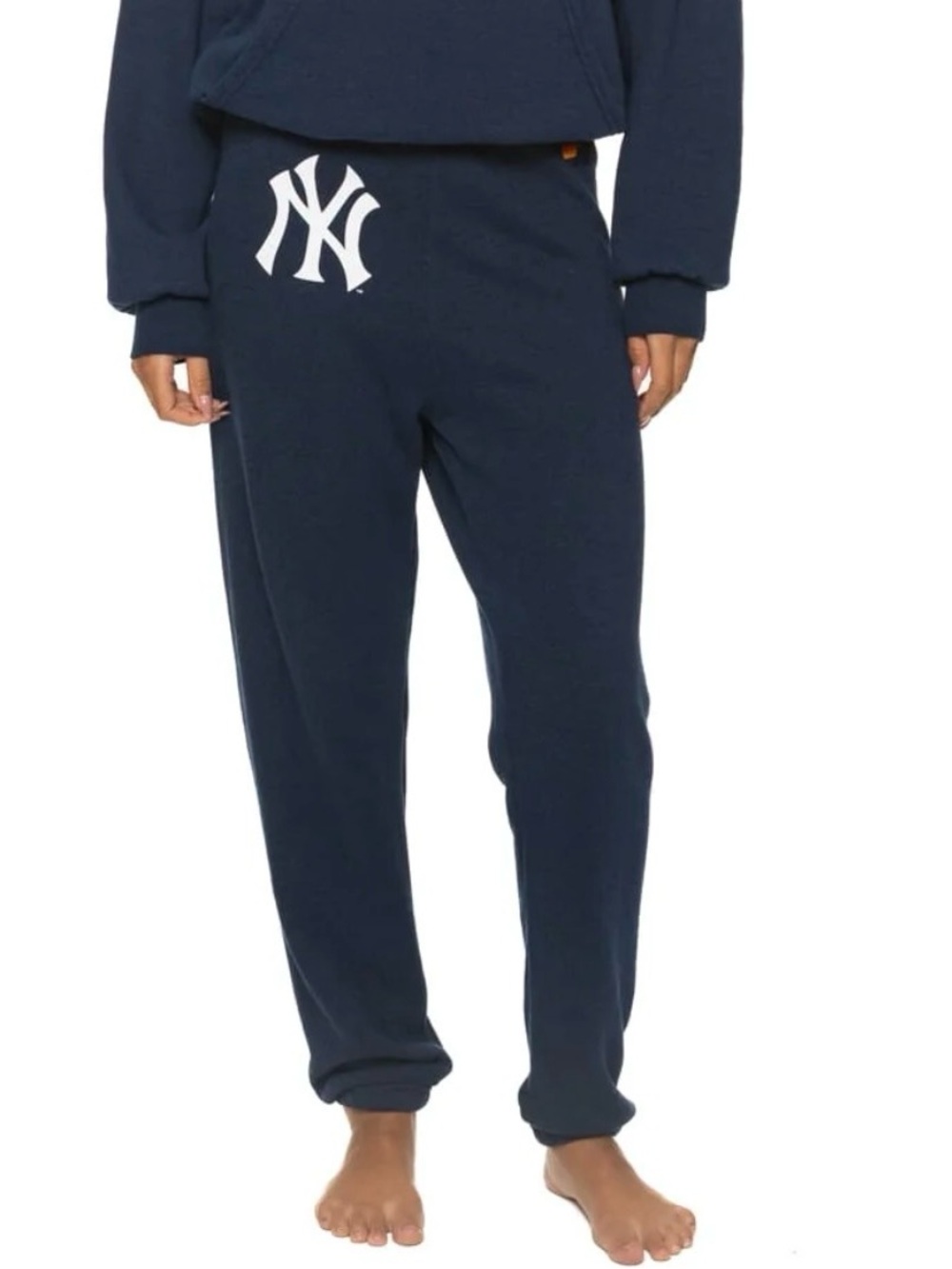 New York Yankees Aviator Nation x MLB Navy Tri-Blend Sweatpants Unisex Size XS
